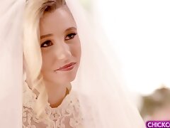 Uber-sexy youthfull bride Carolina