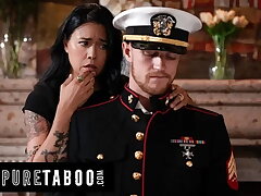 Lonely Widow Dana Vespoli Wants Son to Wear Gone Hubby Military Uniform...